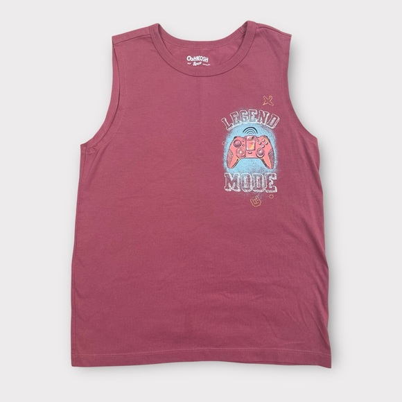 OshKosh Boys Legend Mode Tank Top Size 8 - Picture 1 of 3